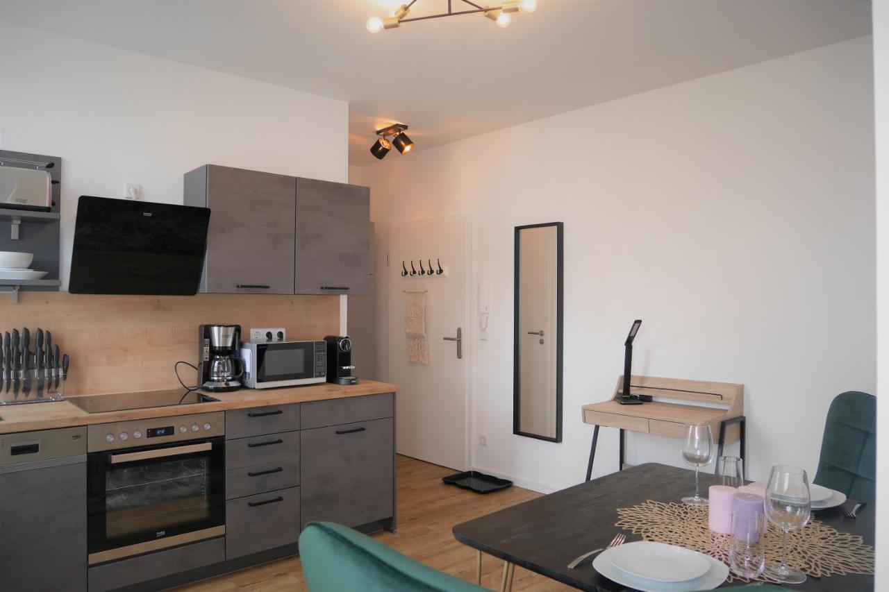 Pb Ferienwohnungen - Fewo 4 - Stilvoll Eingerichtetes Studio Im Herzen Senftenbergs Bagian luar foto